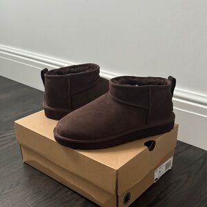 UGG Classic Ultra Mini "Burnt Cedar" Women's Boot